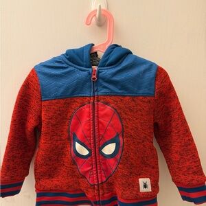 Marvel Spider-Man Homecoming Gray and Blue Jacket